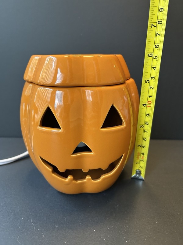 Intertek Pumpkin Wax Bar warmer Halloween EUC gallery