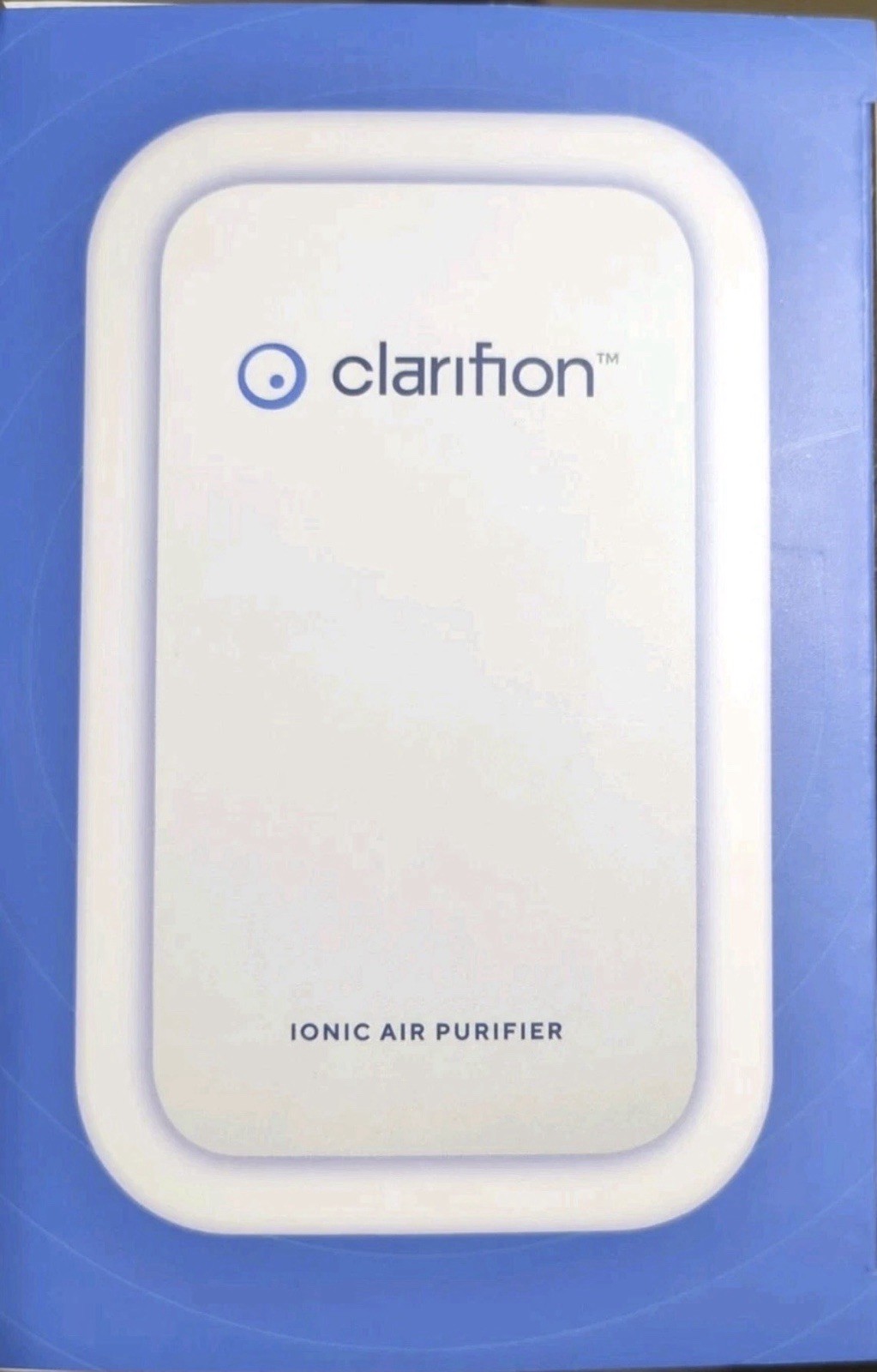 NEW | CLARIFION Air Ionizer Ionic Purifier Filterless Plug In | IN BOX gallery