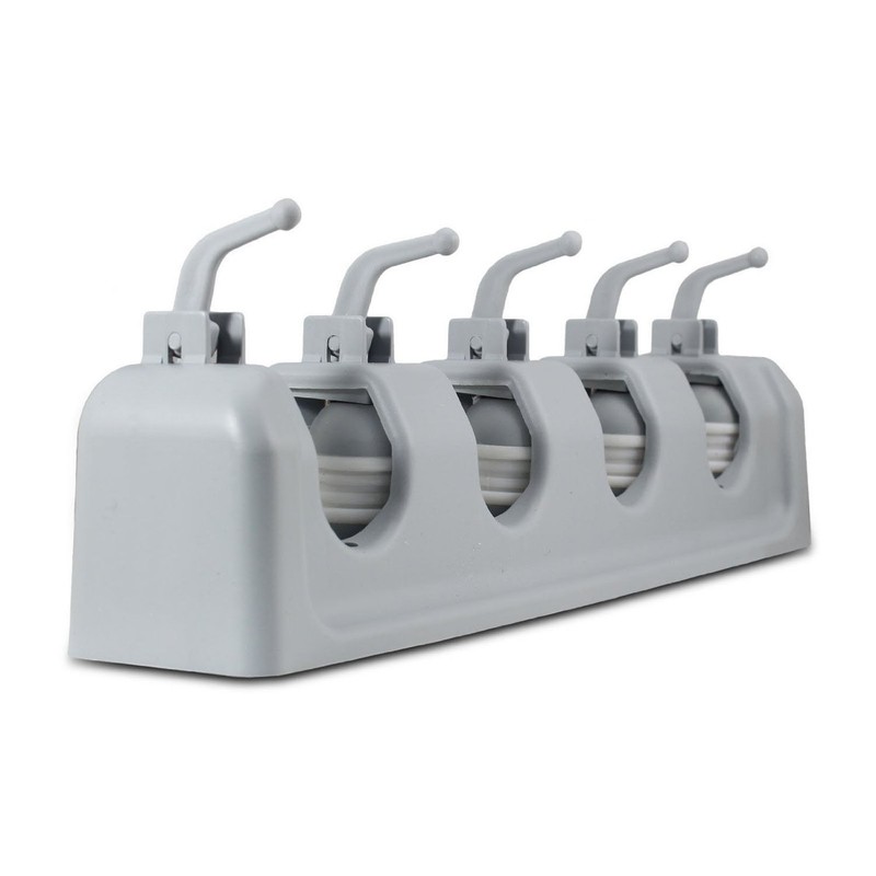 Wall Mounted Non Slide Broom Mop Holder Home Kitchen Storage Bathroom Hanger gallery