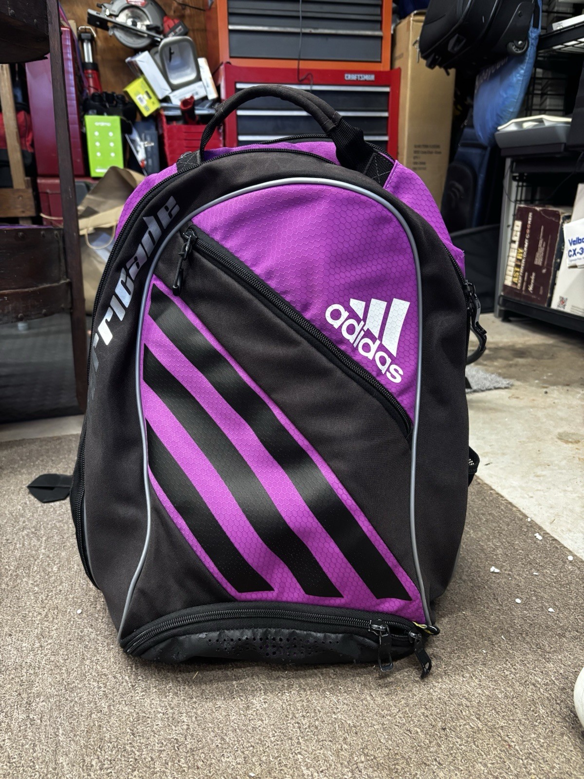 Adidas Barricade Climacool  Backpack Purple