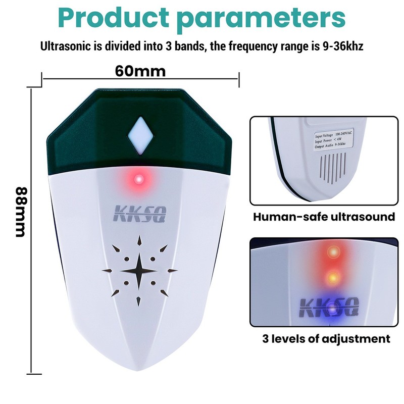 10 Pack Ultrasonic Plug In Pest Repeller Deter Mouse/Mice/Rat/Insect Repellent gallery