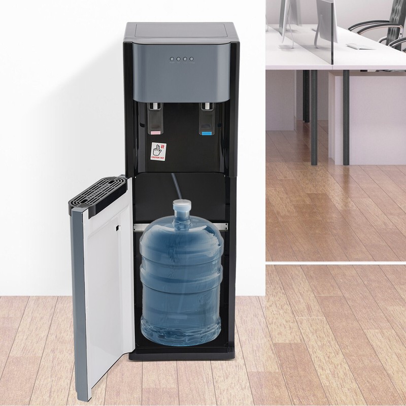 5 Gallon Water Dispenser Bottom Loading Hot & Cold Stainless Steel Water Cooler gallery