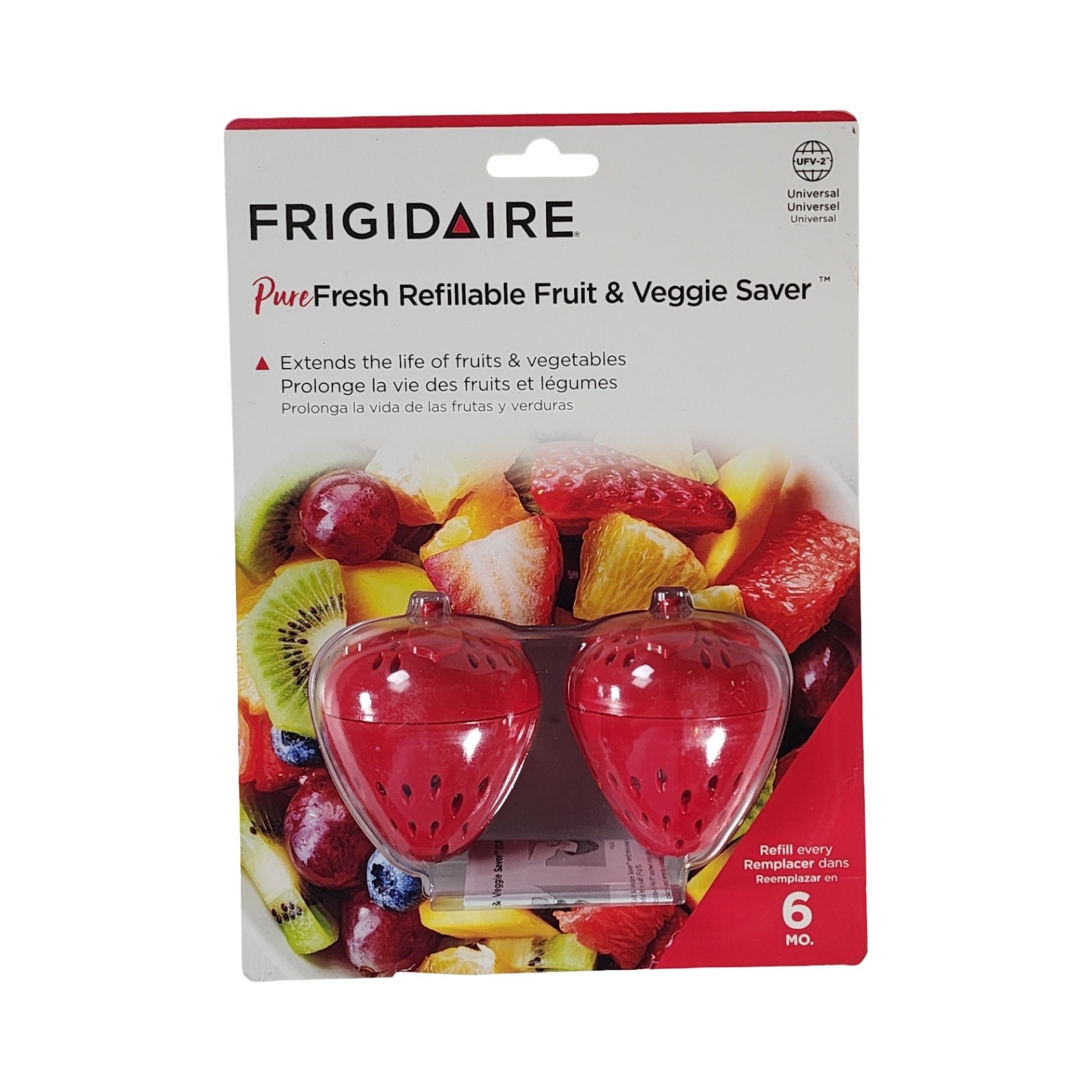 Frigidaire PureFresh Crisper Filter FRPFUFV Fruit Veggie Saver Refillable Fridge gallery