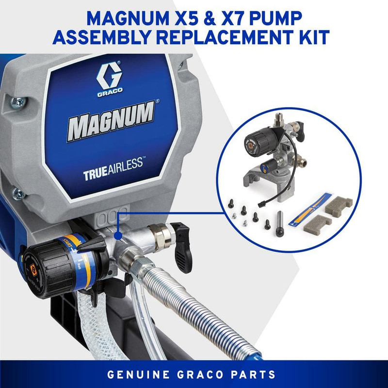Graco Magnum X5-X7 Pump Assembly Replacement Kit Accessory Part Painting Coating gallery