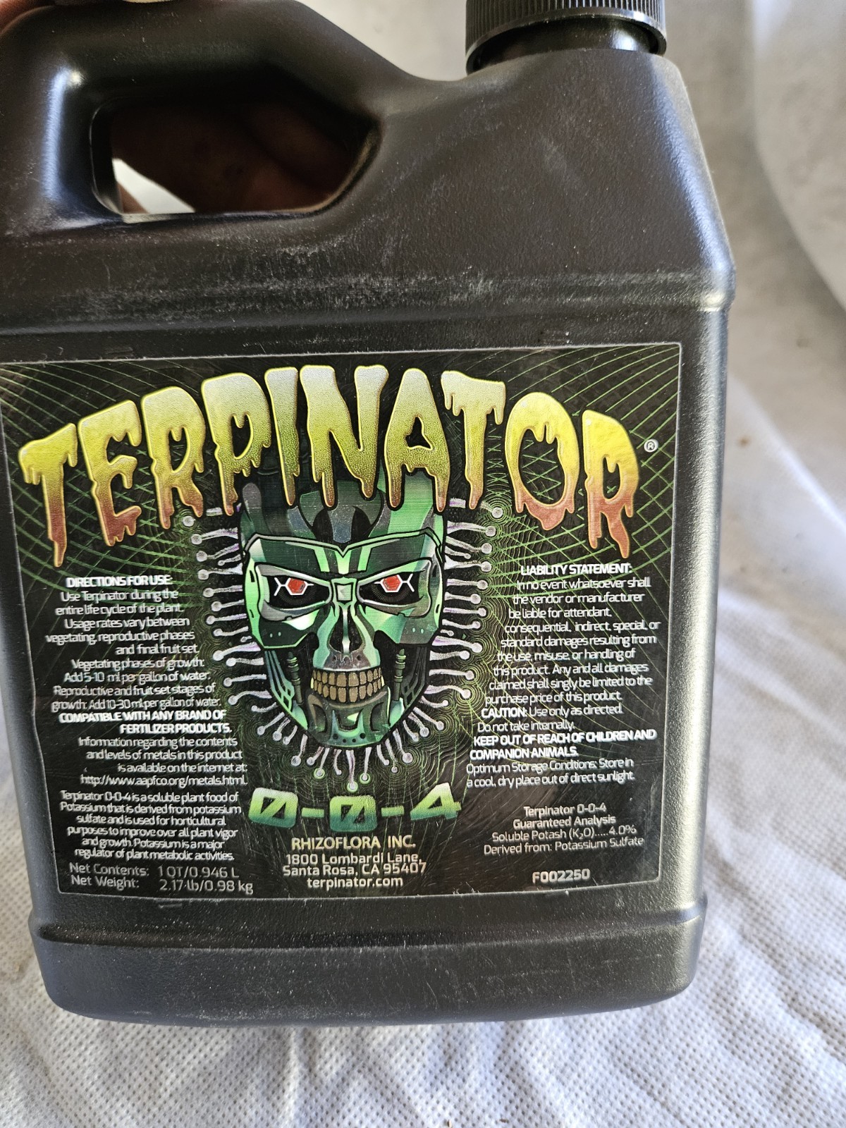 Rhizoflora Terpinator - Plant Terpene Aroma Enhancer - 1 Quart New Gardening gallery
