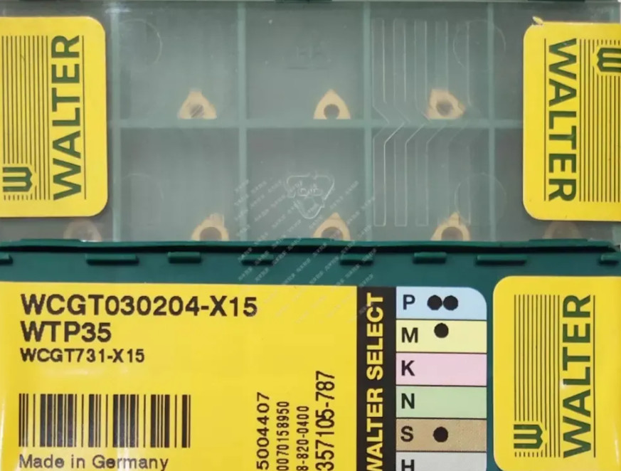 ORIGINAL 10PCS USER TOOLS WCGT030204-X15 WTP35 gallery