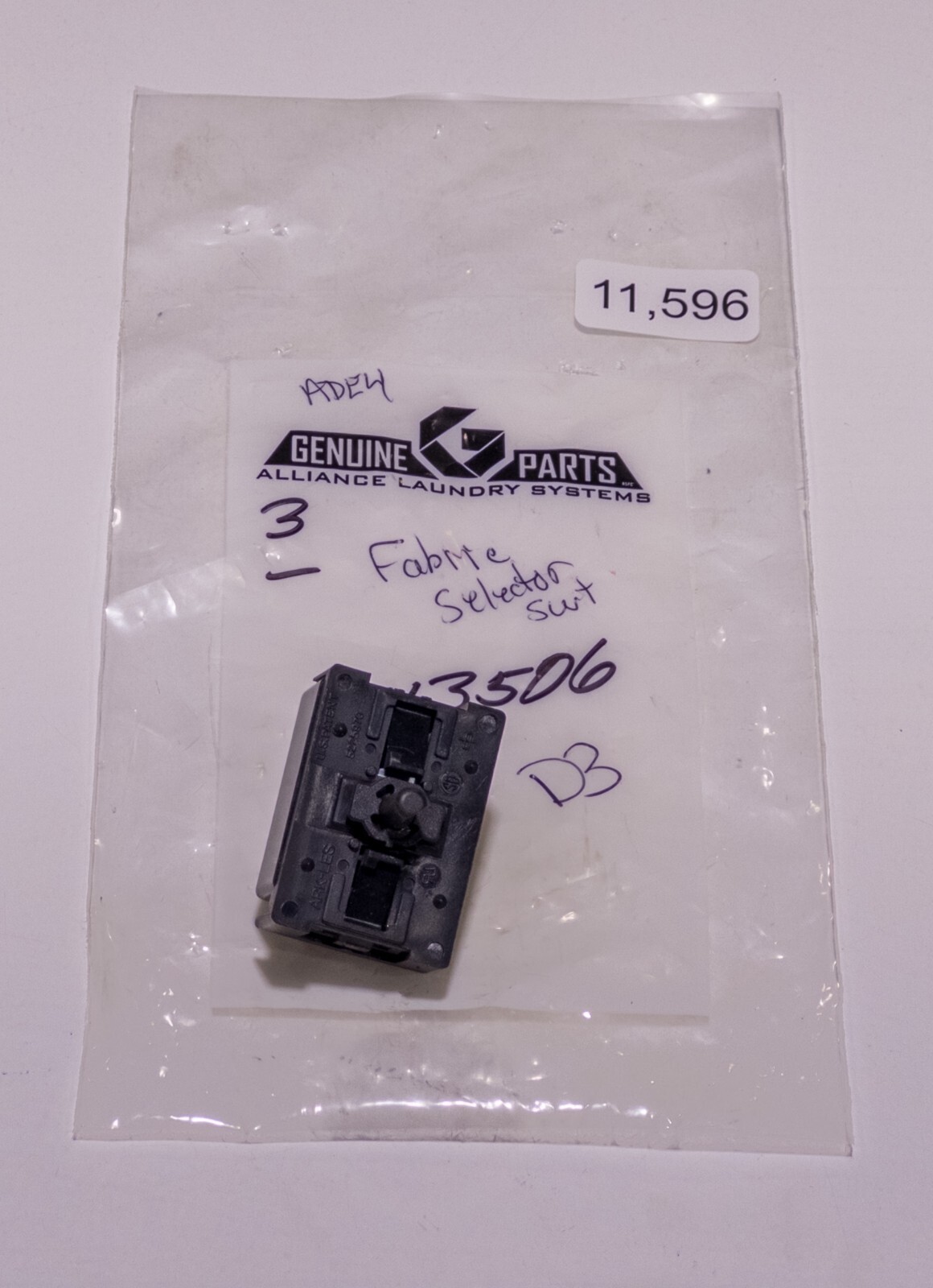 Speed Queen Alliance 513506 Dryer Selector Switch Fabric gallery