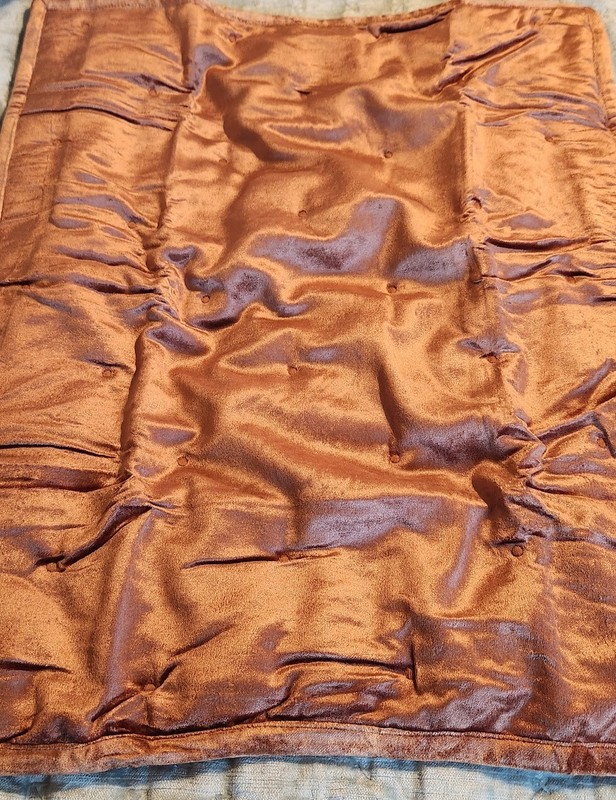 Frontgate Amber Nora Velvet Standard Sham 20x26 Soft Luxury Quilted Washable NIP gallery