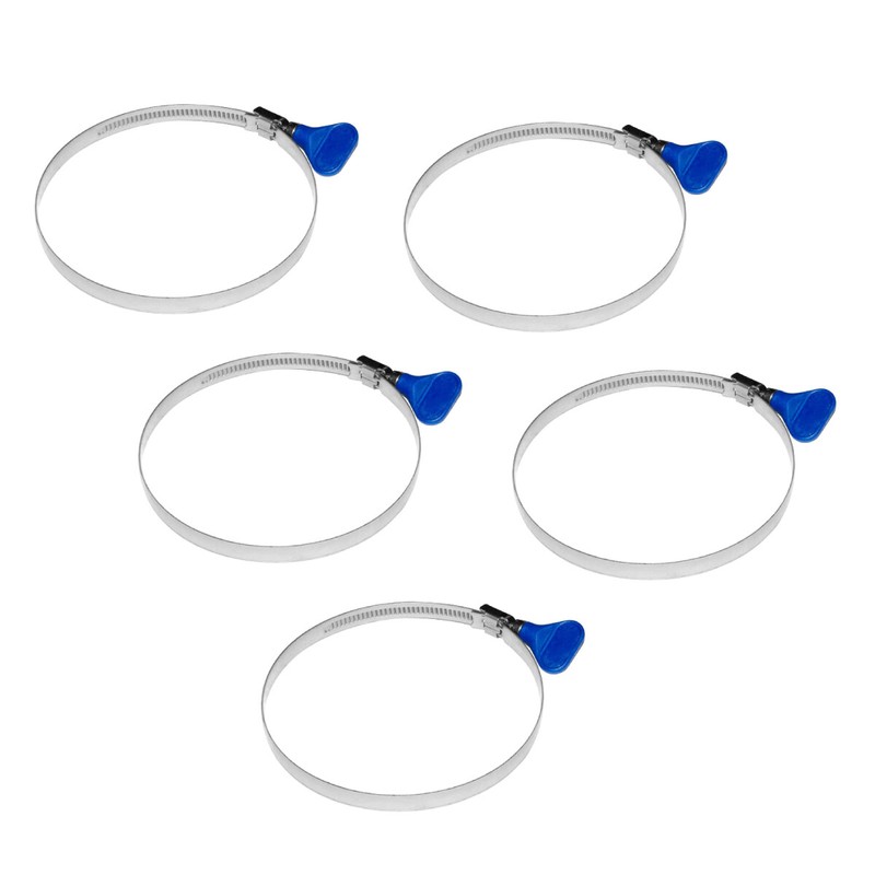 POWERTEC 2-1/2 Inch Adjustable Key Hose Clamp for Dust Collectors - 5PK (70127) gallery