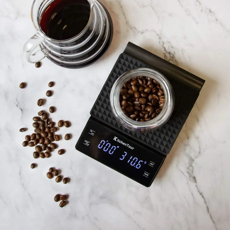 Kitchen Tools Coffee Scale with Timer Digital Multifunction Weighing Scale 3Kg/0 gallery