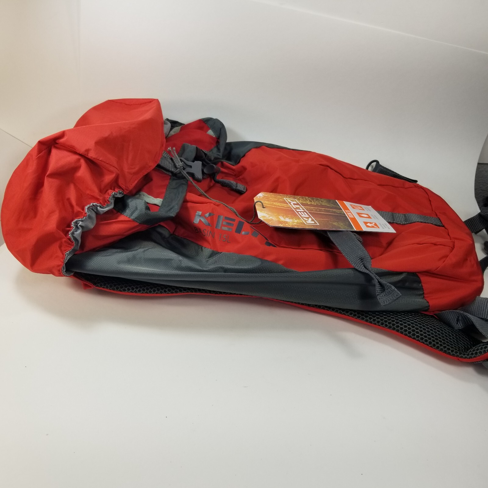 Kelty Basin 15L Backpack Red/Grey (Reg. $60) With Tags 4