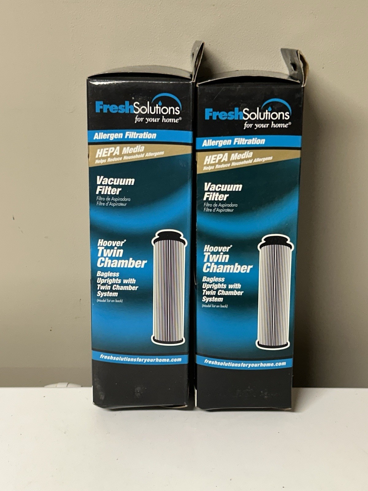 2- Hoover Vacuum Filter FRESH SOLUTIONS Allergen Filtration Twin Chamber NEW gallery