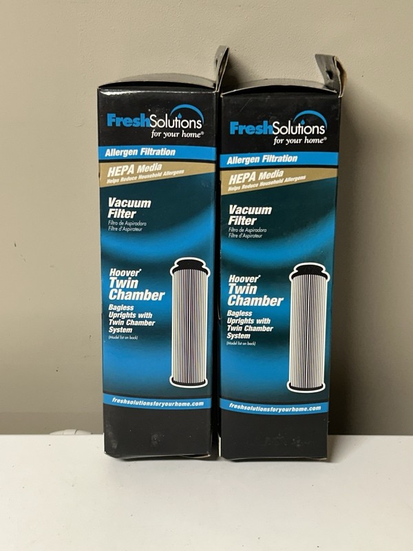2- Hoover Vacuum Filter FRESH SOLUTIONS Allergen Filtration Twin Chamber NEW gallery