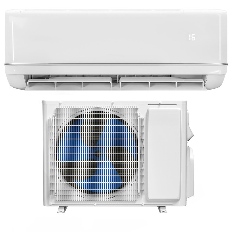 24000 BTU Mini Split Air Conditioner Heat Pump System 220V Up to 1500 Sq. Ft gallery