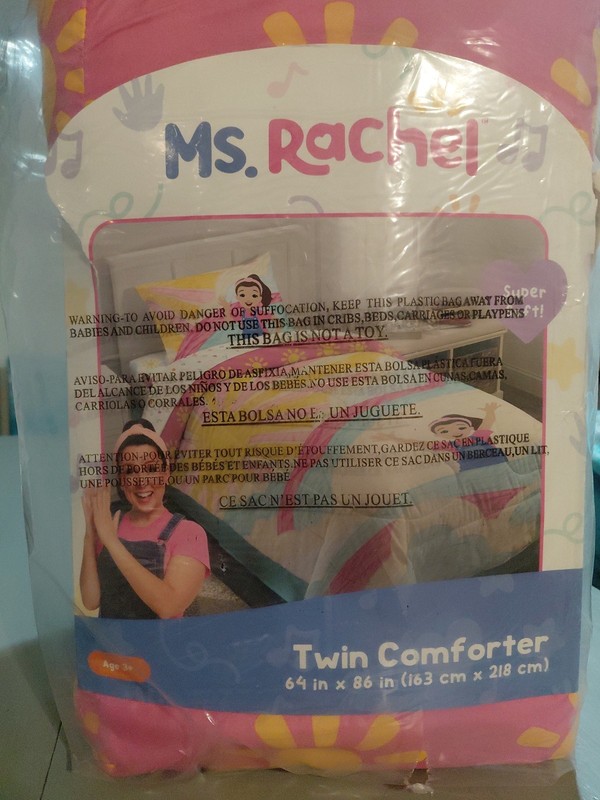 Franco Ms. Rachel Educational Adventures twin comforter (Single Item) 64 x 86in gallery