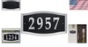 Weather-Resistant Custom Address Sign 15.25” – Easy Installation Included gallery