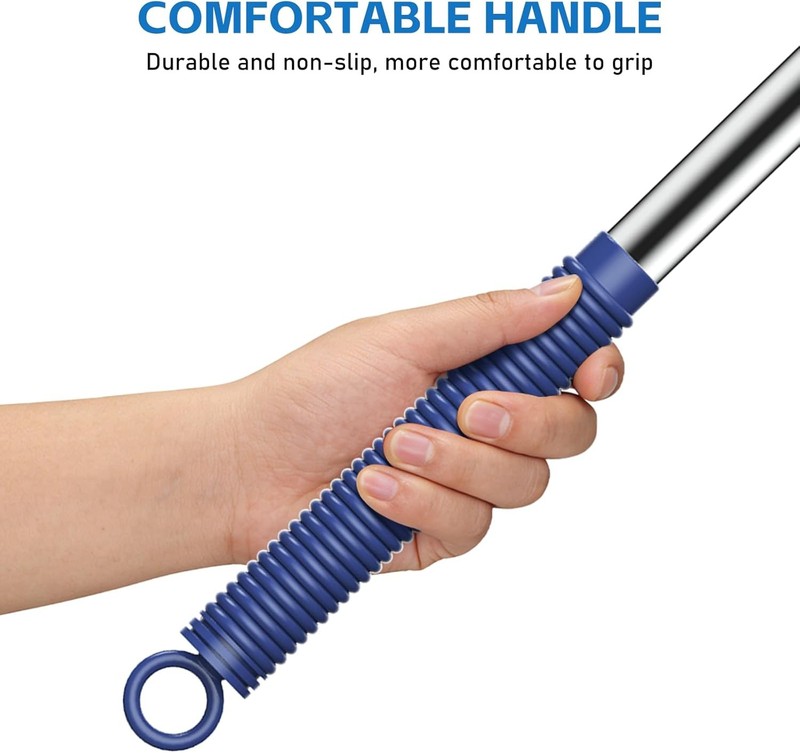 Cobweb Duster with Extension Pole, Retractable Dusters for Cobweb Cleaning 81-In gallery