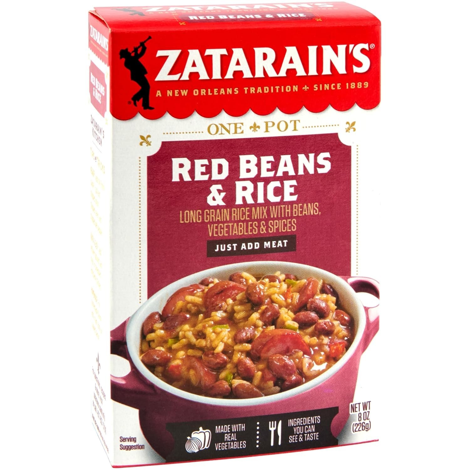 Zatarain's Red Beans & Rice, 8 oz gallery