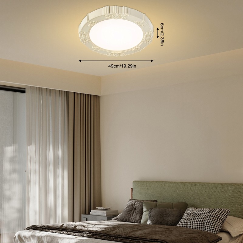 Modern Flush Mount Ceiling Light Acrylic LED Dimmable Chandelier Lamp Fixture gallery