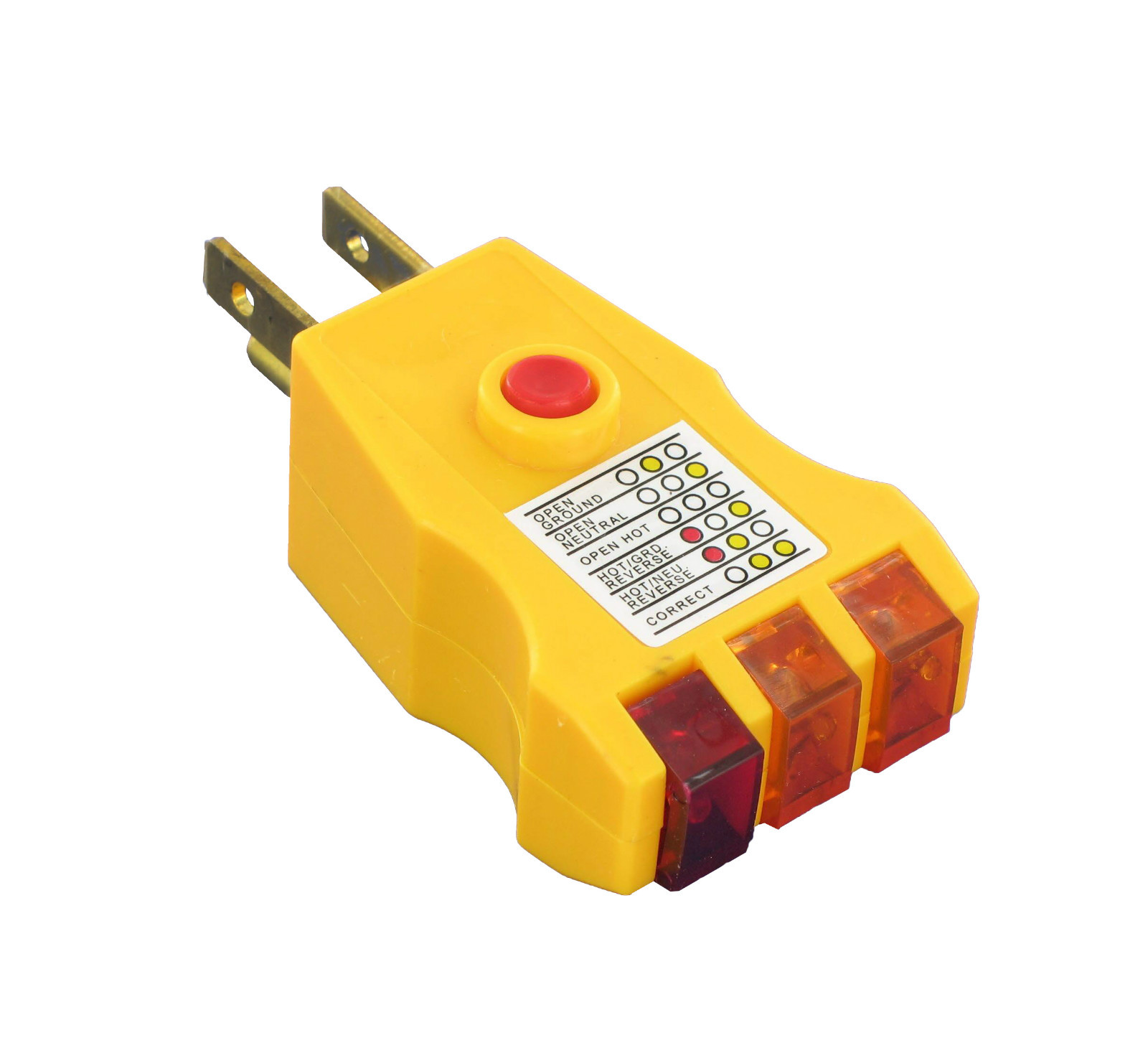Combination Home GFCI - 125V Outlet/Receptacle Tester No Battery Required 4F67 gallery