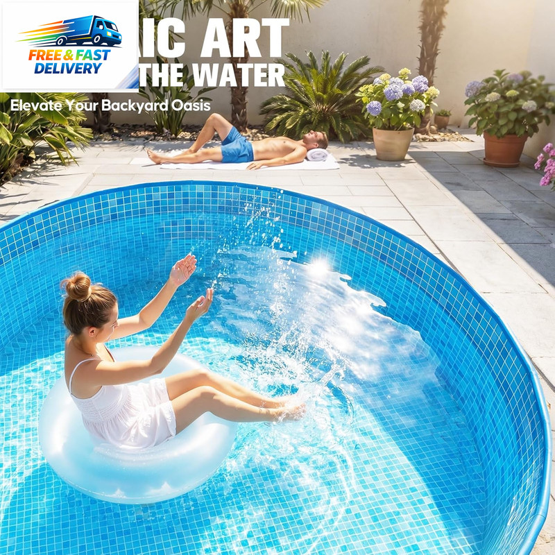 2026 Large Foldable Pool,Non-Inflatable Pool for Adult,Foldable Swimming Pool,Pl gallery
