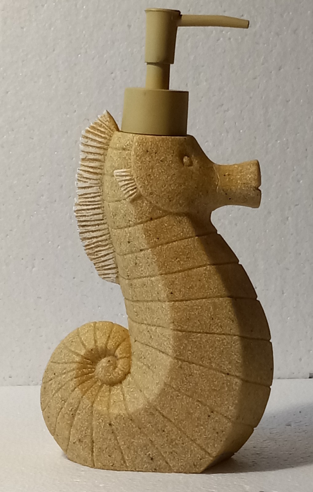 Textured SEAHORSE SOAP DISPENSER -Lotion, Soap, Sanitizer. 9.25" High. #S. KY#4 gallery