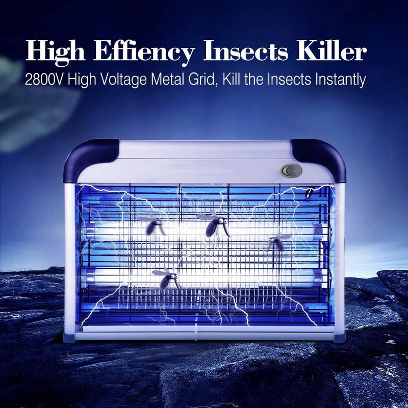 Lamp Insect Killer Mosquito Zapper Bug Pest Fly Trap Electric Indoor Light Lawn gallery