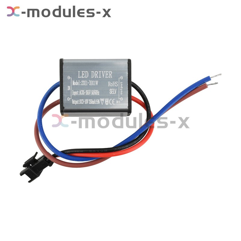 LED Driver 1-24W Adapter Transformer AC85V-265V 250mA Waterproof Power Supply gallery