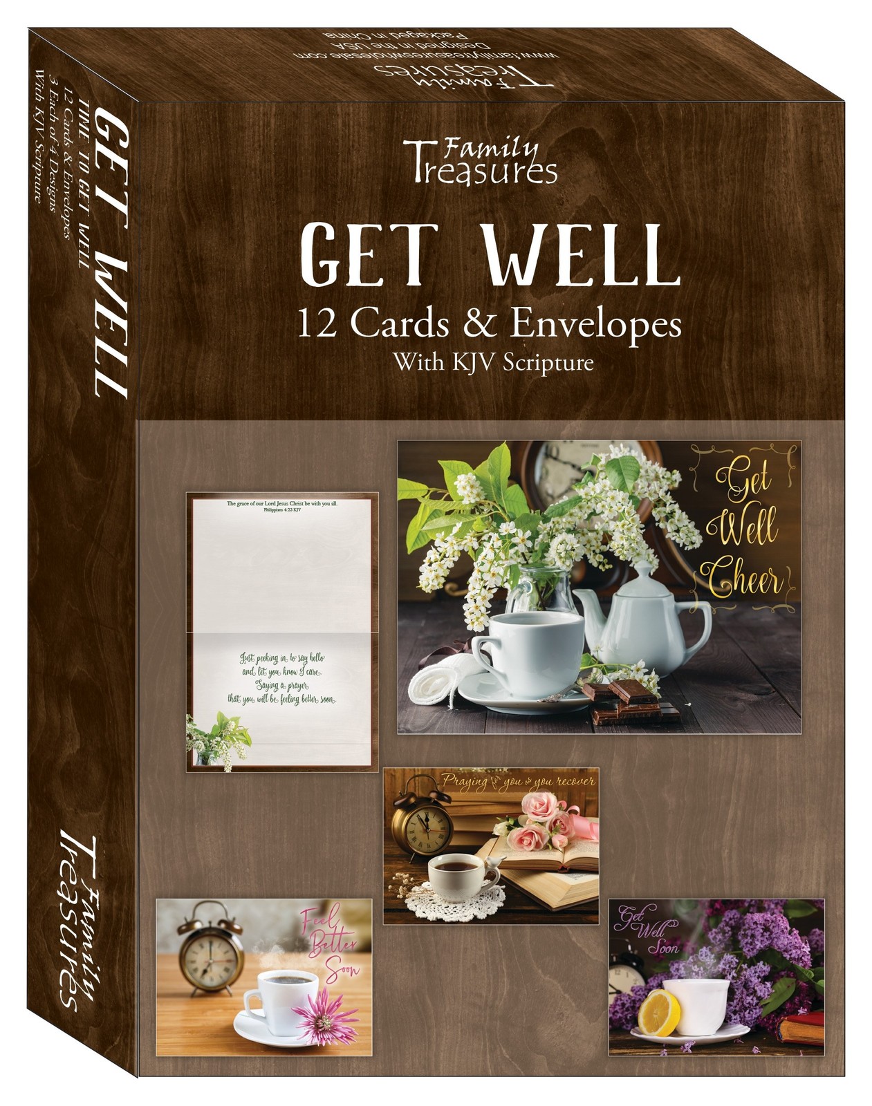 Card-Boxed-Get Well-Time To Get Well (Box Of 12) gallery