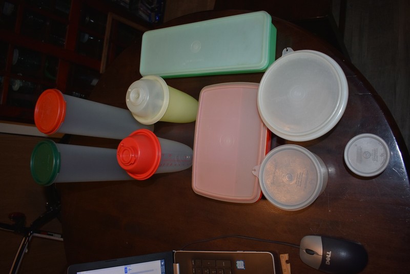 Vintage Tupperware Replacement items Complete Your Set Salad Bowl Shake Produce gallery