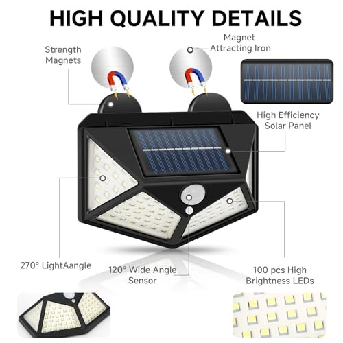 Magnetic RV Light Solar Light with Super Strong Magnet – Motion Sensor Lights gallery