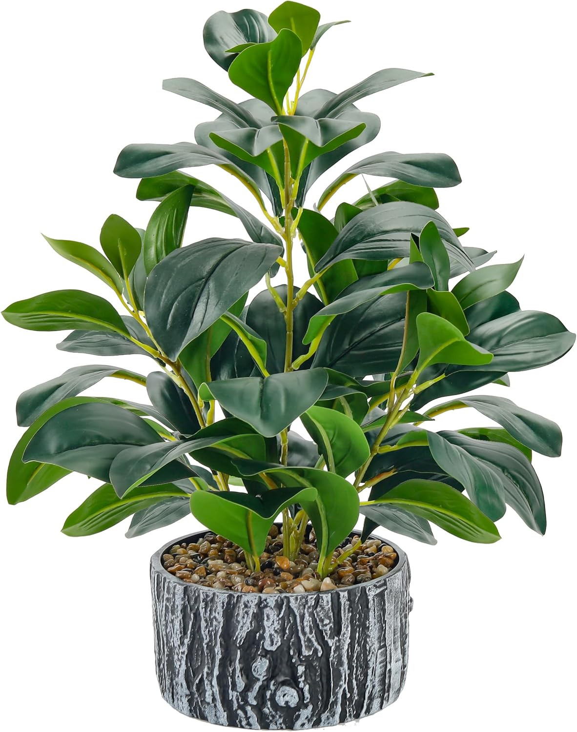 Der Rose Fake Plants Artificial Indoor with Black 1pack-green Style a gallery