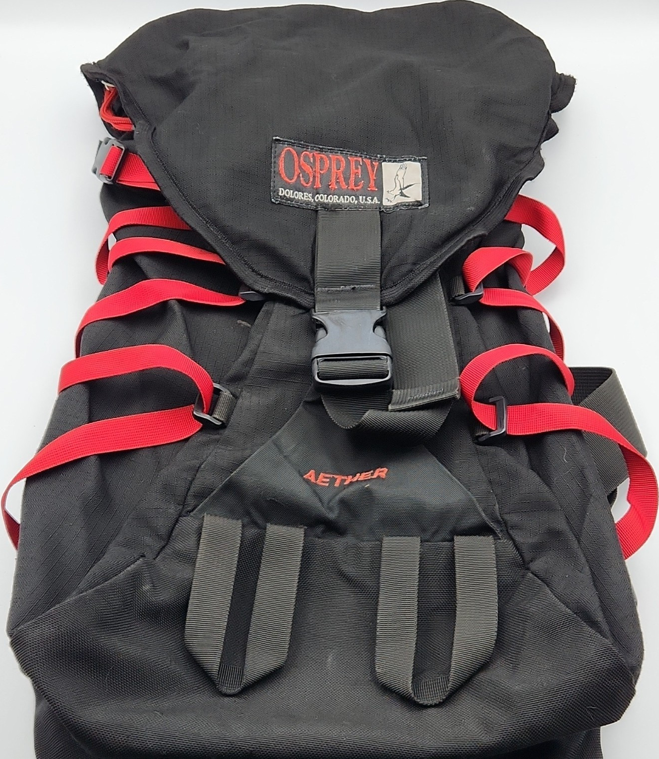 Osprey Aether Hiking Backpack Black