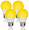 [4 Pack] LED Bug Repelling A15 A50 5W 120V 40W Equivalent E26 Base 2000K Amber gallery