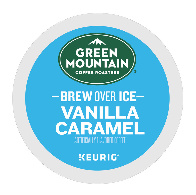 Green Mountain Coffee Roasters Brew Over Ice Vanilla Caramel, K-Cups, 24 Count gallery