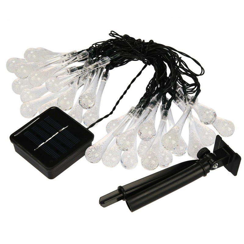 Outdoor Solar Powered 30 LED String Light Garden Patio Yard Landscape Lamp Party gallery