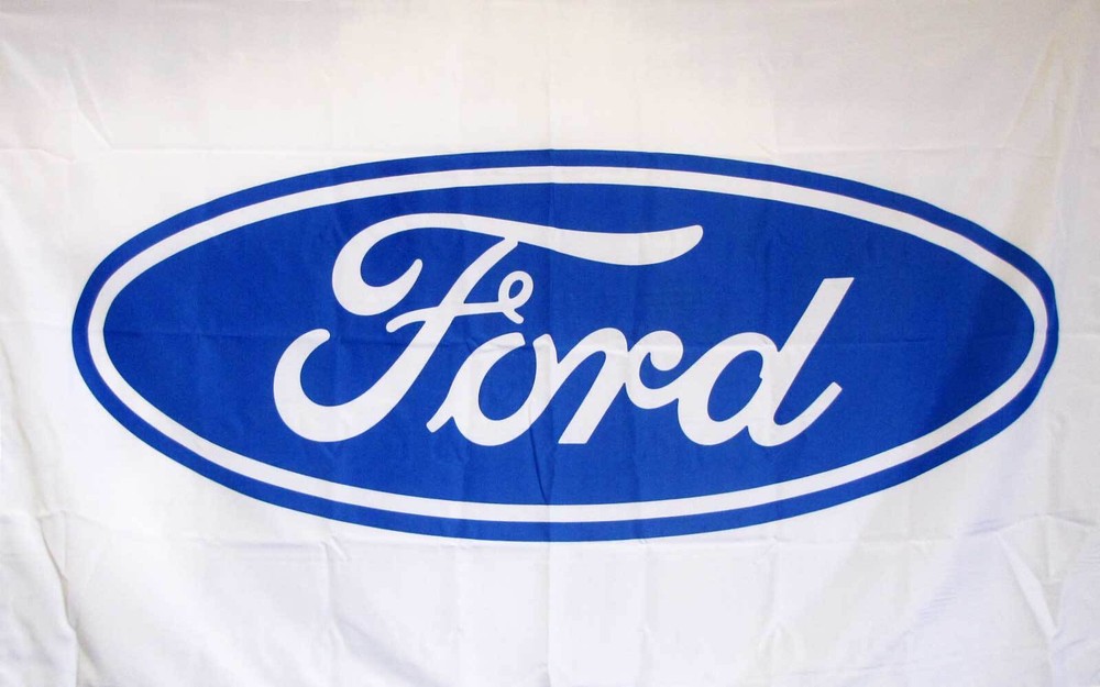 FORD AUTO 3'X 5' POLY FLAG