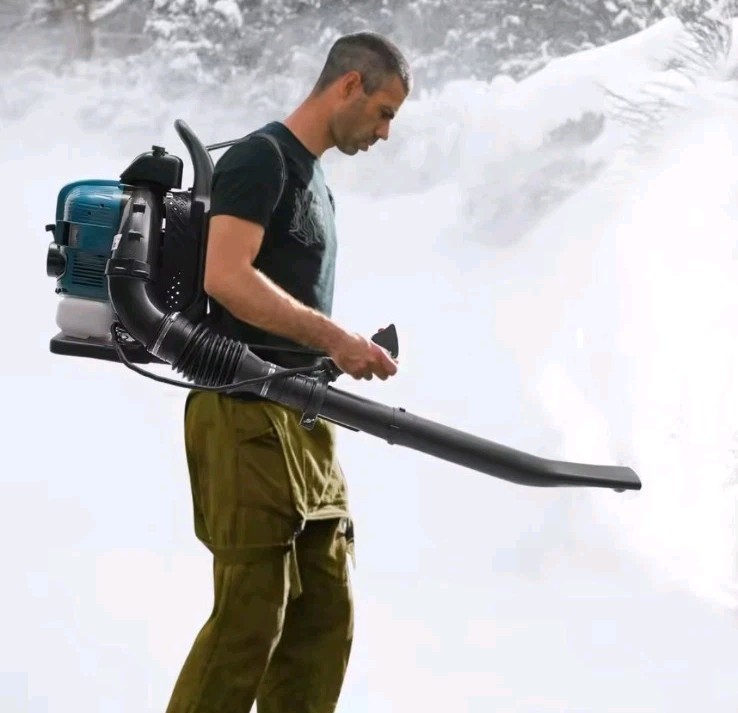 75.6CC 4-Stroke Backpack Leaf Blower with 2.6KW Power for Lawn & Snow gallery