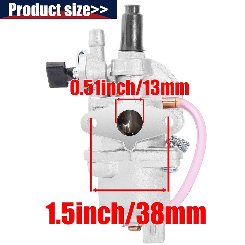 Carburetor 43cc 47cc 49cc 50cc 2Stroke Engine Metal Plastic for Mini Bike gallery