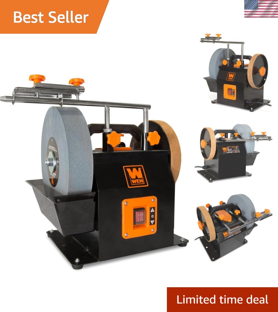 Professional 10-Inch Water-Cooled Wet & Dry Sharpening with WEN Precision gallery