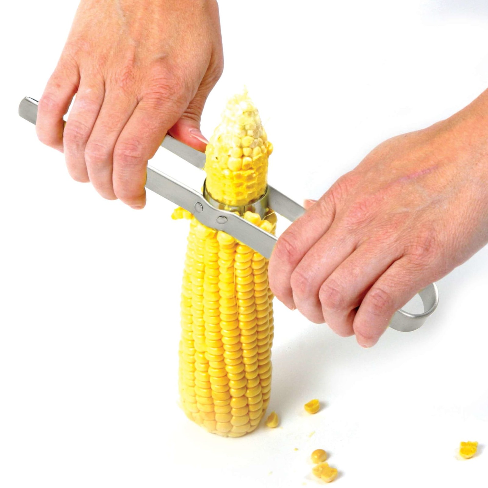 Norpro Stainless Steel Corn Cutter, Effortless Kernel Removal Tool for Corn Cob gallery