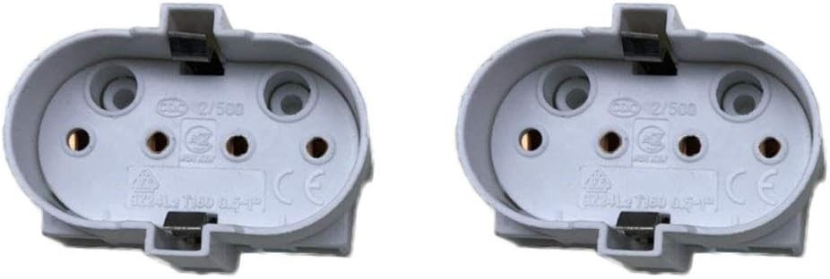 2pcs 2g11 Socket 4 Pin Cfl Compact Fluorescent Socket 4pin Led/cfl Uv Tube 2g11 gallery