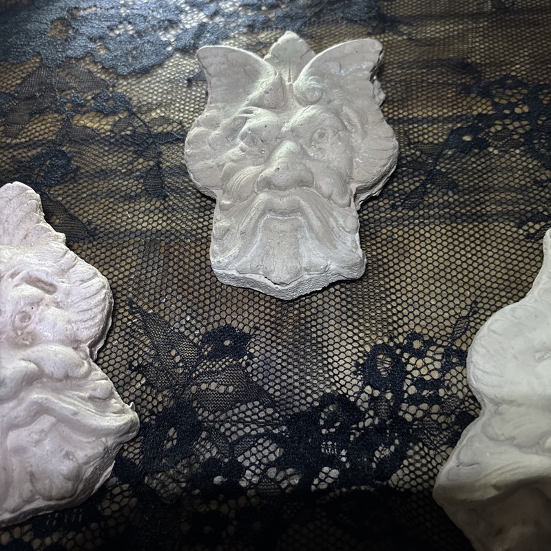 Gargoyle Casted Wall Plaques Faces gallery
