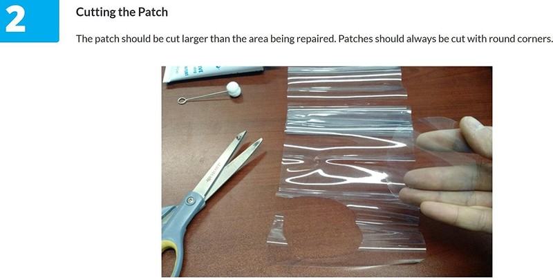 Above Ground Vinyl Liner Pool Patch Adhesive Glue Repair Kit - Work Under Water gallery
