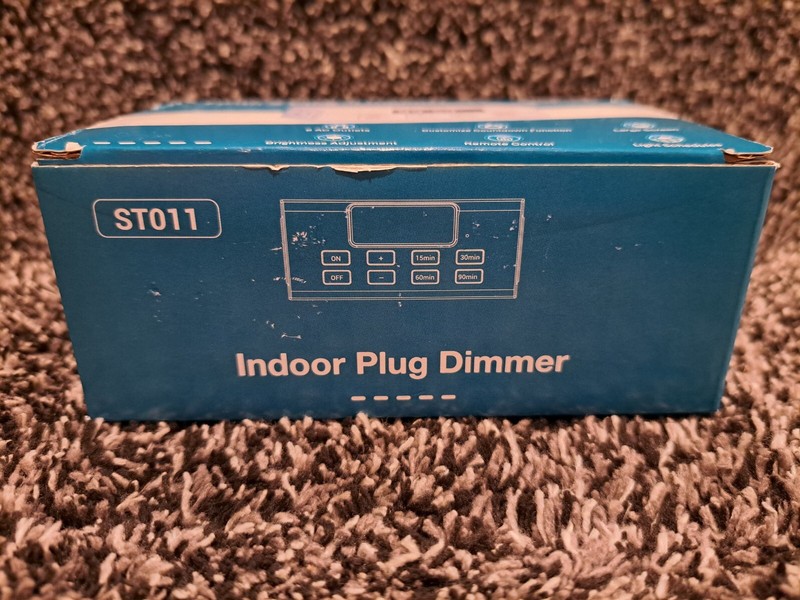 Outlet Timer & Dimmer - Indoor/Outdoor 2 Plug Customizable Adjustable w/ Remote gallery