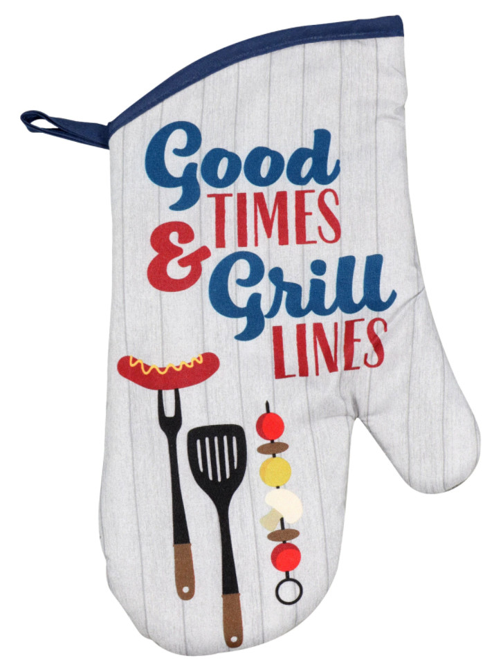 Home Collection Kitchen Linen Oven Mitt Towel Pot Holders ~You Choose Good Times gallery