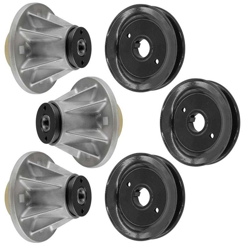 48" Deck Spindle with Pulley For Gravely ZT1540 ZT1640 ZT1740 ZT1840 51510000 gallery