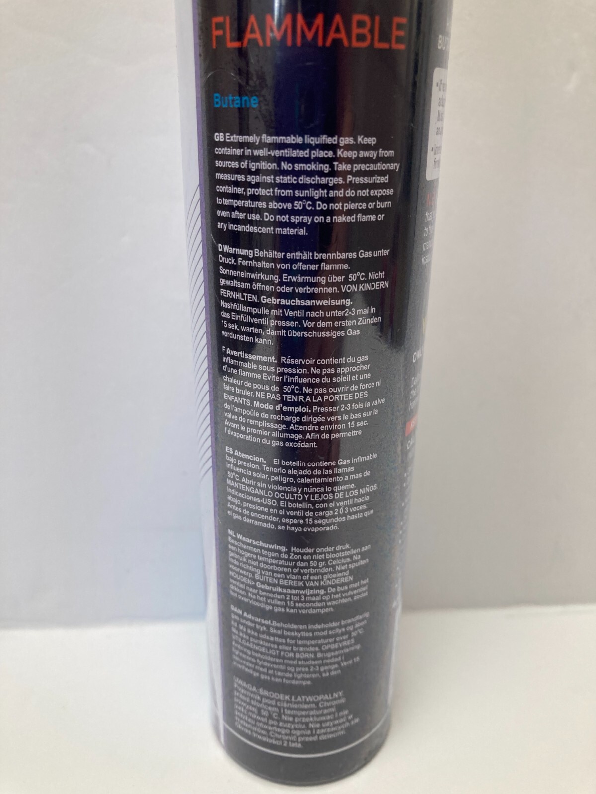 Peaks Butane Fuel Refill for Torch Lighter 150ml, 3 Pack gallery