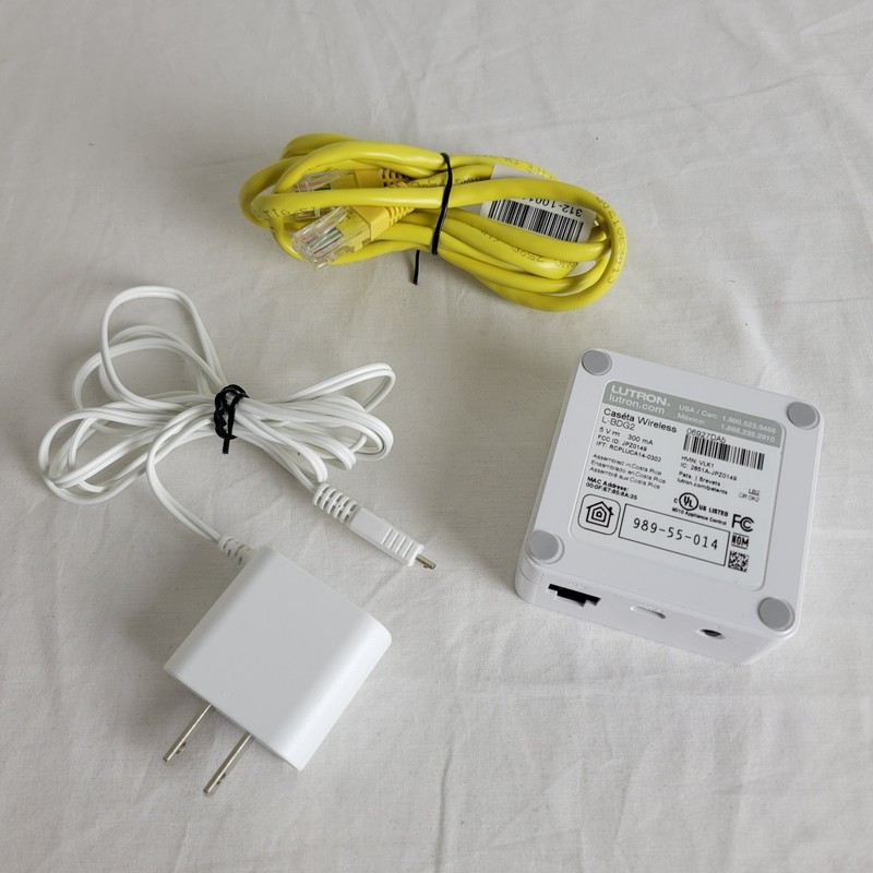 Lutron Caseta Wireless Smart Bridge Hub L-BDG2-WH HomeKit/Alexa/Google gallery