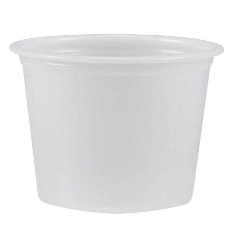4 oz Plastic Clear Disposable Portion Cups with Lids for Sauce Cup BPA Free gallery